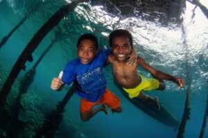 Scuba diving and travelling to Raja Ampat with kids