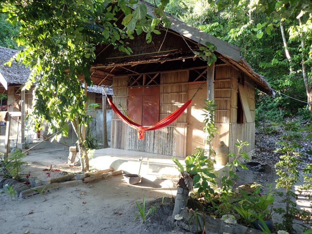 Bungalow on land with private bathroom